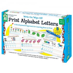 Print Alphabet Letter Write On/ Wipe Off (A15-KE846035)