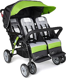 SPORT SPLASH QUAD STROLLER LIME 4141299