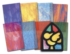 Stained Glass Paper R15257 