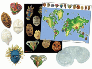 Masks of the World, Poster and Mould Set [R5967]