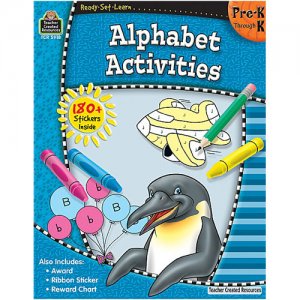 Ready Set Learn Alphabet Activites (B54-5918)