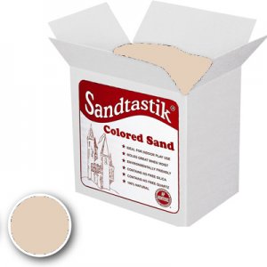Sandtastik® Classpack Colored Sand, Peach [SS1151PE] 25Lbs