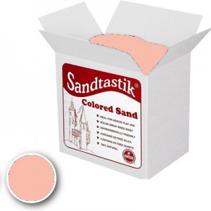Sandtastik® Classpack Colored Sand, Salmon [SS1151SA] 25Lbs