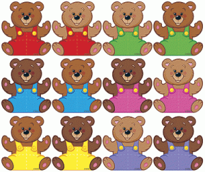 Mini Accents Variety Pack Bears [T10820]