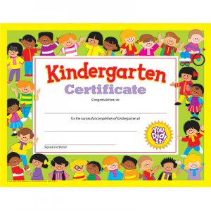 Kindergarten Certificate T-17008