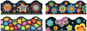 Terrific Trimmers Variety Packs Brights on Black [T29219]