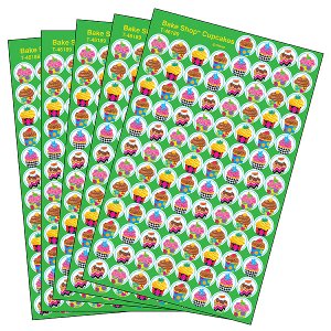 Bake Shop™ Cupcakes superSpots® Stickers Value Pack T-46920