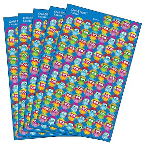 Owl-Stars!™ superSpots® Stickers Value Pack T-46925
