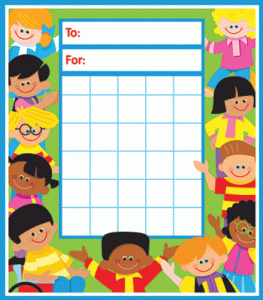 Incentive Chart Pads Trend Kids [T73019]