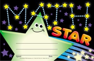 Recognition Awards Math Star [T81025]