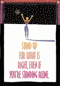 ARGUS Large Posters STAND UP FOR WHAT IS RIGHT [TA62590]
