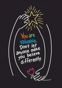 ARGUS Large Posters You are valuable TA62763