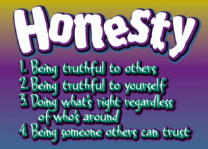 ARGUS Large Posters Honesty [TA63131]