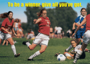 ARGUS Large Posters To be a winner, give all you've got[TA67006]