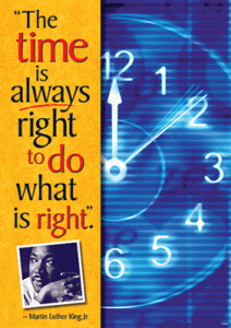 ARGUS Large Posters The time is always right [TA67289]