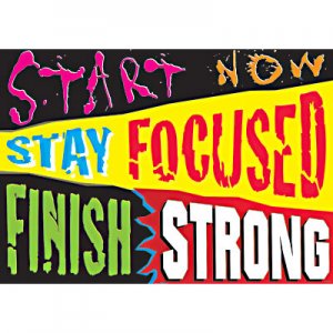 Argus Poster.Start now, stay focused, finish strong [TA67326]