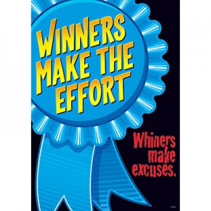 Argus Poster.Winners make the effort [TA67329]