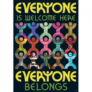 Everyone is welcome here, everyone belongs. [TA67341]