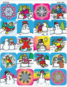 Stickers Winter [TCR1804]