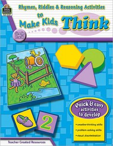 Rhymes,Riddles&Reasoning Activities to Make Kids Think[TCR2559]