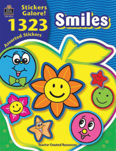 Sticker Books Smiles (1323 stickers) [TCR4223]