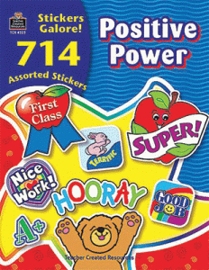 Sticker Books Positive Power (714 Stickers) [TCR4225]