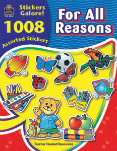 Sticker Books For All Reasons (1008 Stickers) [TCR4226]