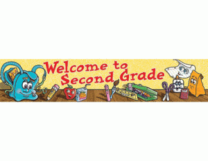 Welcome to ___ Grade Banner Second Grade [TCR4572]