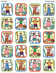 Stickers School Kids [TCR5731]