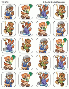 Stickers Busy Bears [TCR5735]