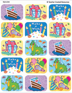 Stickers Birthday [TCR5741]