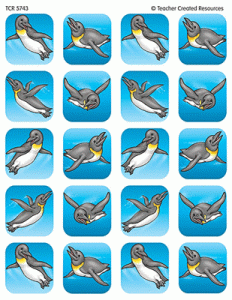 Stickers Penguins [TCR5743]