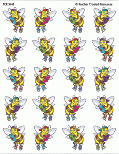 Stickers Spring Bees [TCR5761]