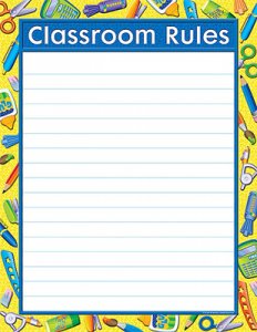 Classroom Rules [TCR7681]