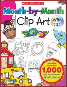 Month-by-Month Clip Art Book [TF1610]