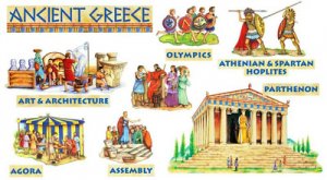 Ancient Civilization Bulletin Boards.Ancient Greece [TF8038]