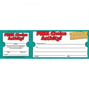 Ticket Awards.Free Choice Activity [TF1618]