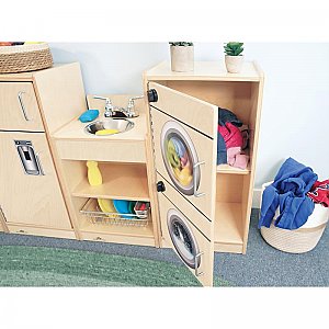 Let's Play Toddler Kitchen Ensemble Natural WB2070N