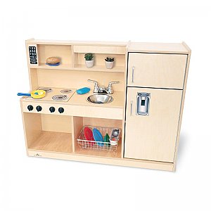 Let's Play Toddler Kitchen Combo Natural WB2351N