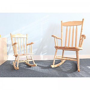 Adult Rocking Chair Solid Hardwood WB 5536