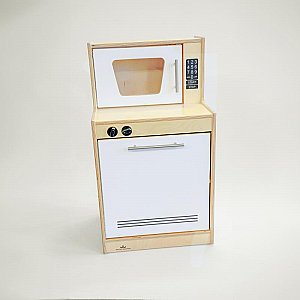 Contemporary Kitchen Ensemble White WB7400W