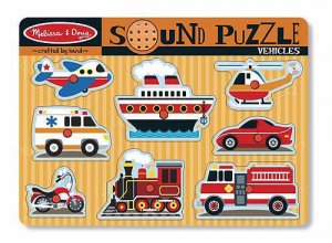 Vehicles Sound Puzzle  Item #:MD- 725