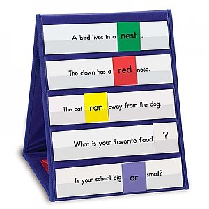 Double-Sided Tabletop Pocket Chart LER2523