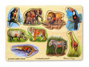 Zoo Peg Puzzle MD-78 