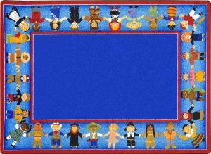 Children Of Many Cultures Rug 10'9 x 13'2 JC1622G