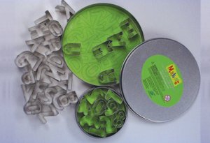Alphabet Cutters (Number Cutters)