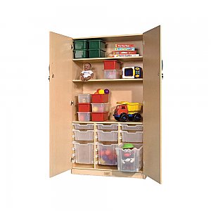 FULL-LOCK DOOR STROAGE WITH SHEVES SMJ659N
