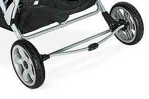 GAGGLE JAMBOREE STROLLER, 6 PASSENGER, RED/BLACK 9909132