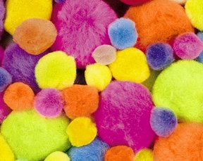  Pom Pons - Hot Color - Assortments CK-8112-02