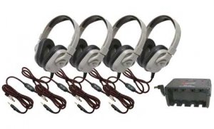 Four-Pack Titanium™ Series Headphones HPK-1524 